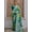 Blue Chill, variant on Floral Broad Border Banarasi Silk Attractive Festive Wear Saree With Contrast Pallu – Blue Chill