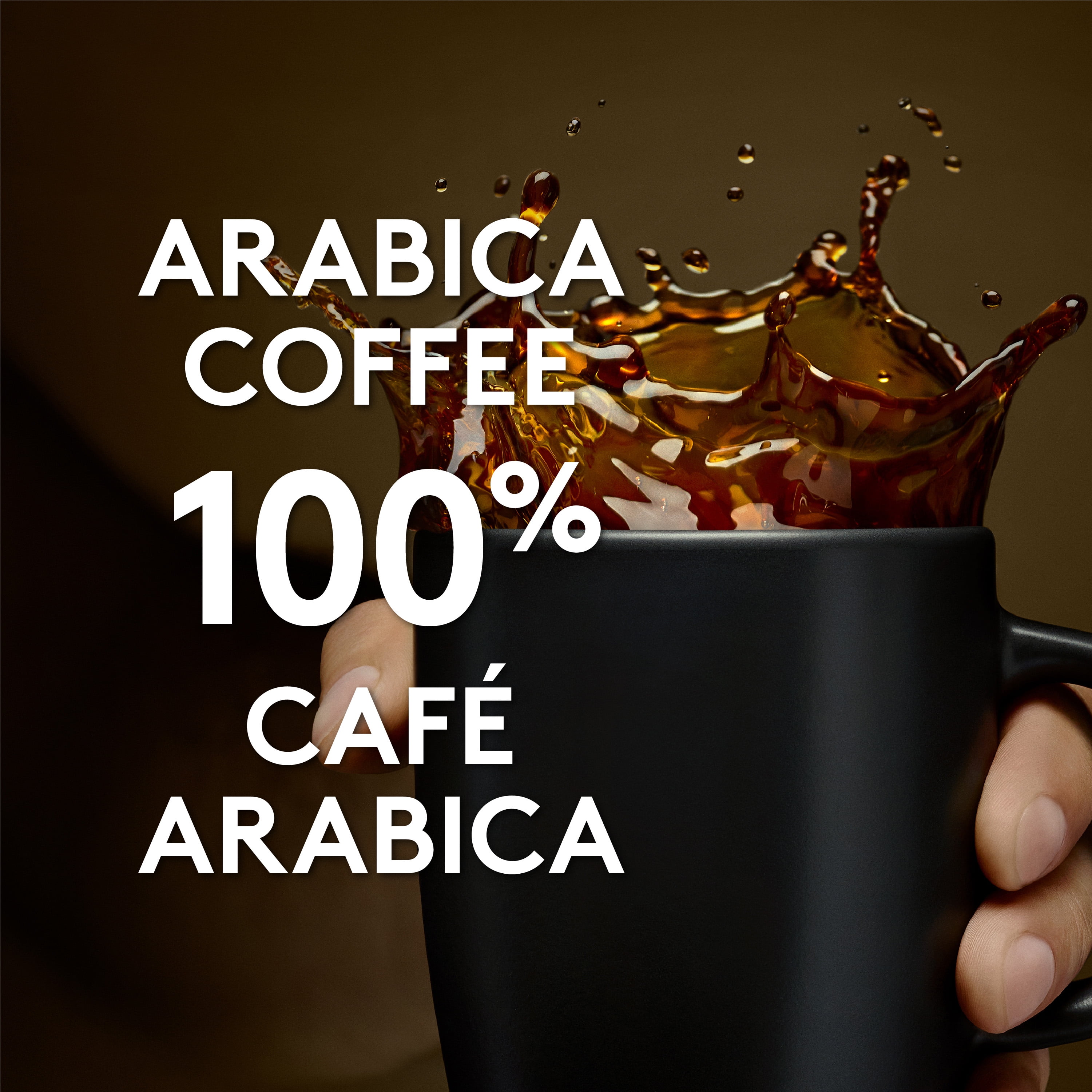 Café moulu Mélange de la maison Van Houtte, torréfaction moyenne, déca