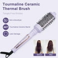 thumbnail image 2 of Bestauty Hair Dryer Brush,3 in 1 Interchangerable Hot Air Brush& Volumizer,Ceramic Negative Ion Curling Dryer Styler Brush with 3 Brush Heads, 2 of 7