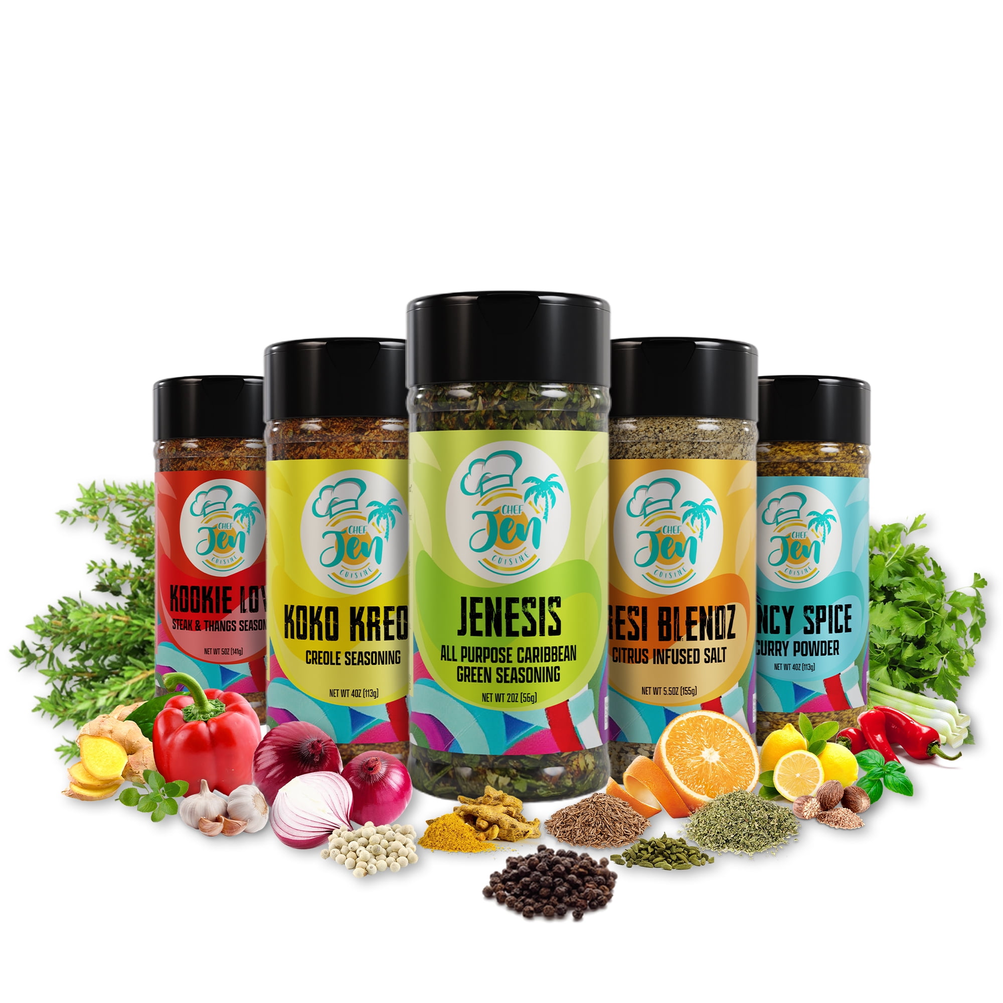 Chef Jen Cuisine Kookie Love Steak & Thangs Seasoning, 5 oz