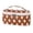 Coffee, variant on LSLJS Portable Makeup Bag, Valentine Gifts Stripe Pattern Cosmetic Bag with Double Zippers Travel Toiletry Bag with Handle and Divider Makeup Case Organizer and Storage for Women Girls