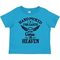 thumbnail image 3 of Inktastic Handpicked for Earth By My Oma in Heaven with Angel Wings Boys or Girls Toddler T-Shirt, 3 of 5