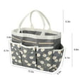 thumbnail image 2 of TSV Garden Tool Bag, Gardening Tote Bag with 9 Pockets, Heavy Duty Gardening Tool Kit Holder, 2 of 7