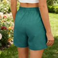 thumbnail image 5 of Women's Casual Summer Elastic Waist Comfy Shorts with Pockets, 5 of 7