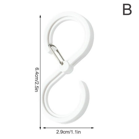 

S-shaped Hanging Ring Hook 2023 New J8Q4