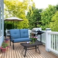 thumbnail image 3 of Patiojoy LoveSeat Table Set Furniture Outdoor Garden, 3 of 7