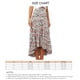 thumbnail image 4 of Falda con estampado floral, falda floral elástica para mujer, falda floral de verano, rendimiento inigualable, 4 of 4