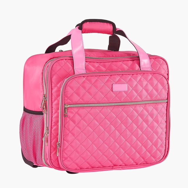 KFFKFF Rolling Laptop Bag, compatible With Laptops up to 17.3 Inches, Rolling Briefcase, Tote Bag