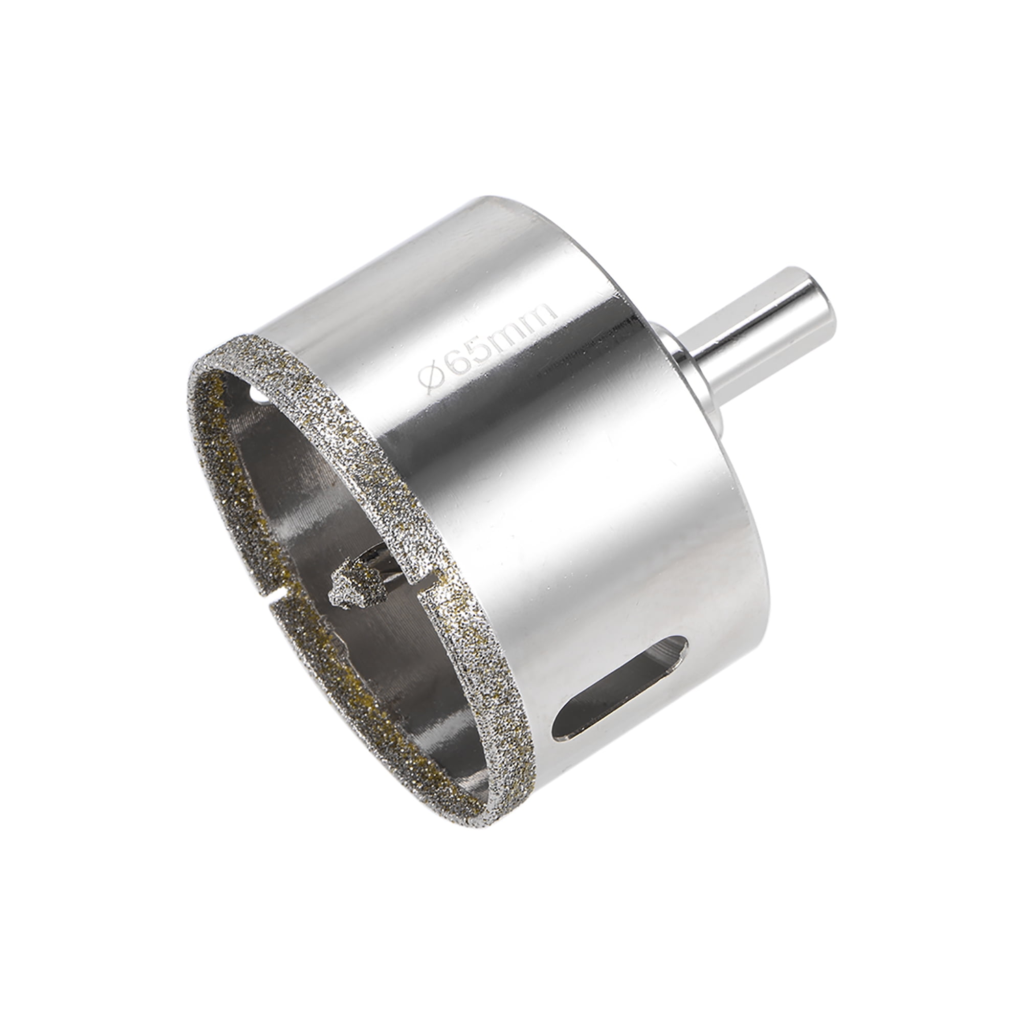 Diamond Drill Bit 65mm Glass Hole Saws Core Drill Bit with Center Pilot