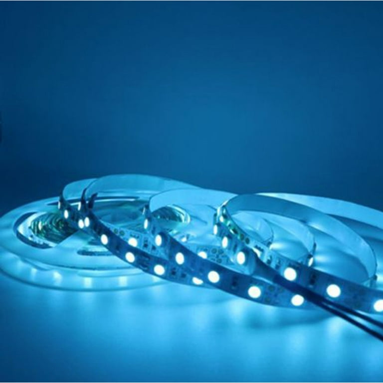 MEIU 16.4ft(5m) SMD 5050 Non-Waterproof Flexible LED Strip Lights  300LEDs/Roll LED Light Strip Multifunctional LED Tape Light 
