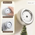thumbnail image 1 of ZZkhGO Magnetic Mechanical Kitchen Timer, No Batteries Needed Visual Countdown Timer with Alarm, Cute Round Timer for Cooking Baking Classroom Home, Silver, 1 of 7