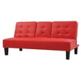 thumbnail image 2 of Glory Furniture Richie G142-S Red Sofa Bed, 2 of 5