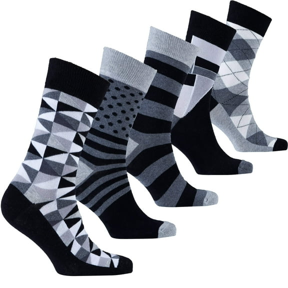 Men's Popular Mix Set Socks (5-Pack)
