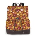 thumbnail image 1 of Fotbe Almond Nuts Mochila Bolso con Estampado para Mujer, Mochila Antirrobo de Nylon Impermeable, Bolsa Ligera de Hombro, 1 of 4