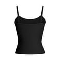 thumbnail image 5 of DuoJiaJ Women's Spring And Summer Solid Color Knitted Hot Girl Casual Tank Top With Strap Top Women’s Cami Tanks, 5 of 5
