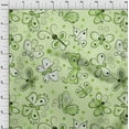 thumbnail image 4 of oneOone Viscose Chiffon Light Green Fabric Butterflies Sewing Craft Projects Fabric Prints By Yard 42 Inch Wide-JV, 4 of 6