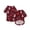 Wine, variant on Christmas Dog Pajamas Xmas Pet Pjs with Snowman Elk Patterns Christmas Dog Onesie Jumpsuits Jammies Clothes Stretchy Shirts Comfy Outfit Costume Apparel for Small Medium Large Dogs