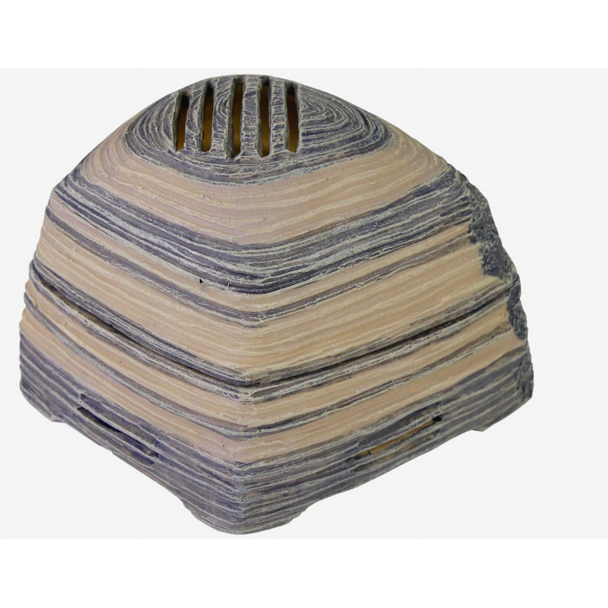 Penn-Plax Striped Rock Aquarium Filter Kit for Clean Aerated Fish Tanks up to 10 Gallons