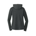 thumbnail image 6 of District Made Ladies Perfect Tri Long Sleeve Hoodie-3XL (Black Frost), 6 of 6