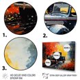 thumbnail image 3 of Designart "Road Legends Colorful Pickup Truck Journey II" Transportation Floater Framed Wall Art Print, 3 of 7