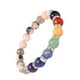 thumbnail image 2 of Pulsera De Chakra Cuerda Elástica Alivio Del Estrés Relajante Pulsera De Cuentas Estrechamente Conectada Para Meditación Fiesta Curación Rosa, 2 of 5