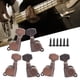 thumbnail image 1 of Afinadores de bloqueo de guitarra, clavijas de guitarra acústica de mano de obra fina fáciles de instalar, parte alternativa para amantes de los instrumentos Reparación de guitarra(Cobre rojo) Unbranded 1310200074114, 1 of 7
