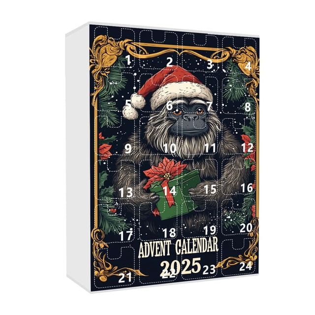 TIELUTT Countdown To Celebration Hominid Themed Surprise Acrylic Hanging Ornament for Timer Clock for Cooking Exercise Timer with Seconds Kitchen Clock Timer Retro Retirement Countdown Calendar Oven