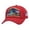 Red, variant on Unisex American Flag Hat Statue of Liberty Embroidered Caps 1776-2026 Patriotic Hat Vintage Going Out Casual Caps