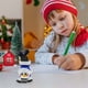 thumbnail image 4 of Xihbxyly Adorno Navideño de Muñeco de Nieve Invertido, Juguete de Cuerda, Adorable Papá Noel, Reno y Pingüino, Divertidos Recuerdos para Fiestas, para Rellenar Calcetines Navideños (1 Unidad), 4 of 5