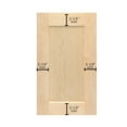 thumbnail image 2 of Onestock Unfinished Maple Kitchen Cabinet Door Replacement, Shaker - 13.25W x 29H, 2 of 5