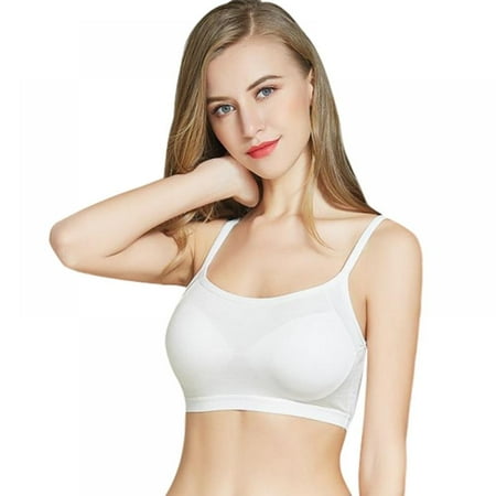 

Bralettes for Women Padded Sports Bra Seamless Comfort Bra Wirefree Yoga Cami Tank Tops Bras for Womens 1 Pack