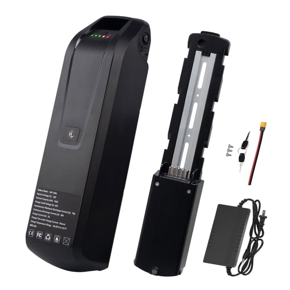 5 Pins 36v 10ah Ebike Battery Bicycle 2A Charger Lithium Ion Battery 750W