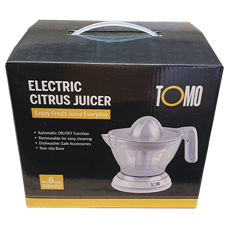 果物 tomo Tomo Electric Citrus Juicer 1000ML (33+ Fluid Ounces) - Walmart.com