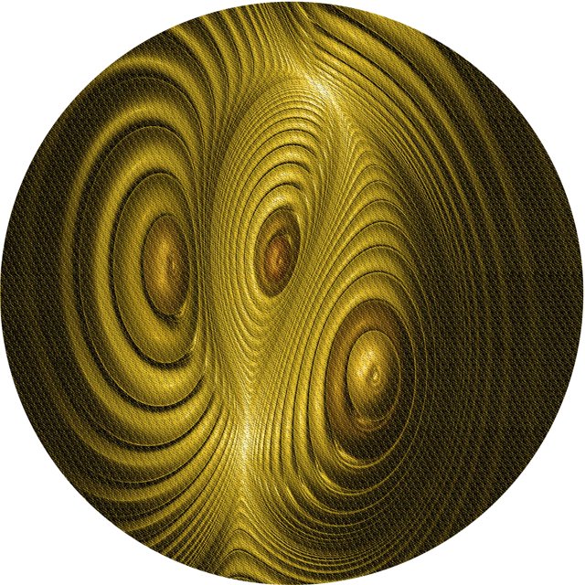 Ahgly Company Tapis Rond Lavable en Machine Intérieur Transitionnel Noir Brun, 3 Pieds Rond
