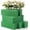 Green, variant on Reusable Floral Foam Blocks Water Weather Resistant Dry Floral Foam for Artificial Flower Arrangements Outdoor Flower Boxes Outside Hanging Planters Wedding Home Decor