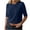 Navy, variant on Half Sleeve T Shirts for Women Crewneck Summer Tops Casual Soft Base Tees Plain Tshirts Loose Fit (XL, Purple)