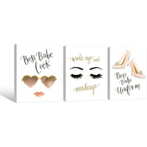 Unicorn Wall Art Bedroom Decor for Girls Rainbow Pink Kids Canvas Prints Motivational Colorful Hot Air Balloon Cartoon Unicorns Pictures for Teen Girl Women Nursery Bathroom Decor Unframed