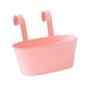 thumbnail image 1 of Maceta colgante de hierro para colgar flores, para decoración de ventanas, para entrada, porche, patio Rosa, 1 of 9