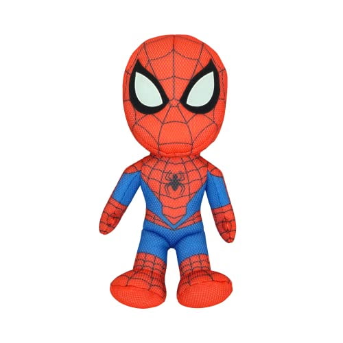 Wahu Aqua Pals Marvel Spider-Man Plush Water Toy for Kids Ages 2+ with AquaDry⢠Technology, Washable Plush Doll Toy for Pool and Bathtub, Medium, Red/Blue
