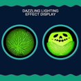 thumbnail image 4 of Pelota antiestrés de Halloween, juego de fiesta de Halloween para niños pequeños, niños y niñas, juguete de descompresión, juguetes para apretar, juguetes sensoriales divertidos y complicados (verde), 4 of 5