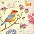 thumbnail image 2 of Birds and Bees II Poster Print by Daphne Brissonnet (24 x 24), 2 of 2
