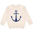 thumbnail image 2 of Inktastic Anchor Nautical Toddler Sweatshirt, 2 of 4