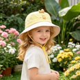 thumbnail image 6 of KPOPLK Unisex Baby Sun Hat UPF 50+ UV Ray Sun Protection Infant Toddler Bucket Hats for Boys Girls Age 1-3 Years, 6 of 7