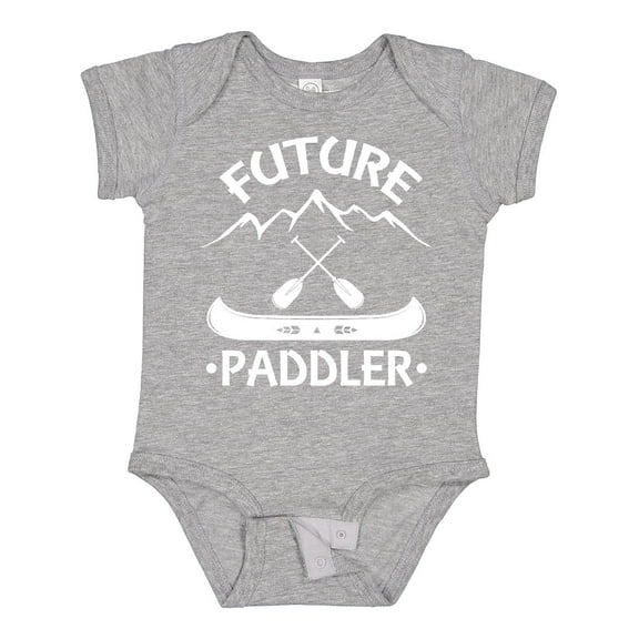 Inktastic Canoe Future Paddler Boys or Girls Baby Bodysuit