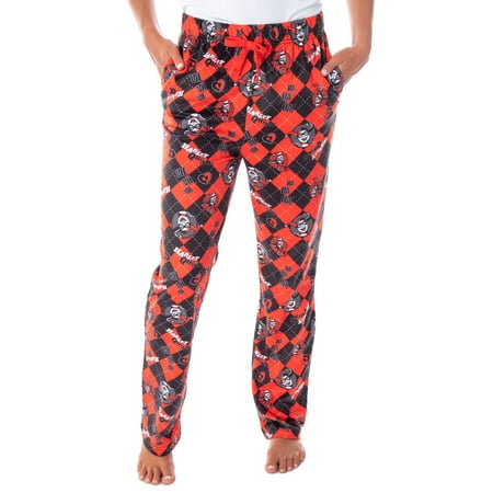 

DC Comics Harley Quinn Women s Classic Character Sleep Lounge Pajama Pants (LG)