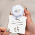thumbnail image 4 of Womens Flower Ring Rhinestones Elegant Alloy Fashion Floral Design Jewelry Silver Gold Finish Perfect For Gold, 4 of 4
