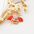 thumbnail image 2 of Qarigey Broche Pins Esmalte Encanto Rhinestone Retro Breastpin Día de San Valentín Broches de fiesta de boda para mujer Joyería Regalo Rojo Rojo 20Conjunto, 2 of 6