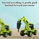 thumbnail image 4 of ToyKingdee Inertia Simulation Engineering Vehicle Toy Clamp Machine Grab Machine Drilling Rig Engineering Vehicle Simulation Model Toy Car Green, 4 of 7