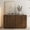 Wood+Brown, variant on Demi Bonn Wood Modern Buffet Cabinet, Fluted Sideboard Adjustable Shelves Credenza Console Table, Wood