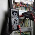 thumbnail image 4 of MESTEK MESTEK Multimètre Numérique Haute Précision DM100 - 10000 Unités, Anti-Brûlure, Testeur de Capacité, Sans Batterie Incluse, Design Compact pour Réparations Électroniques, 4 of 6